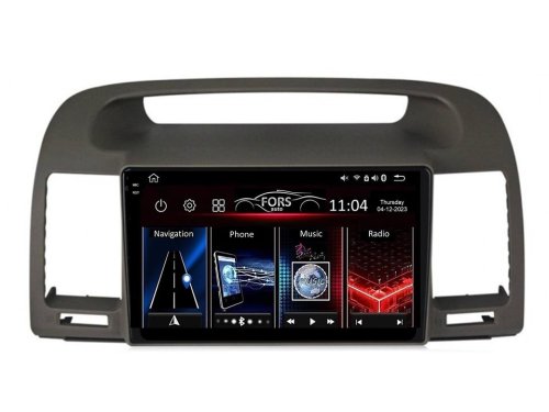 Штатна магнітола FORS.auto FS 2 PRO для Toyota Camry (2+32Gb, 9") 2002-2006
