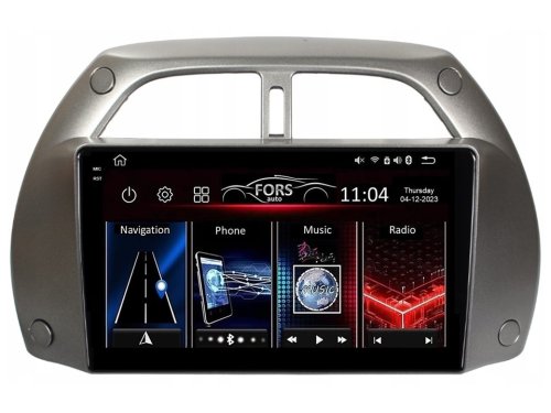 Штатная магнитола FORS.auto FS 2 PRO для Toyota RAV4 (2+32Gb, 9") 2001-2005