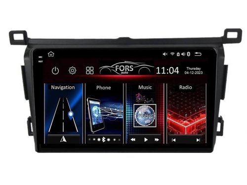 Штатная магнитола FORS.auto FS 2 PRO для Toyota RAV4 (2+32Gb, 9") 2013-2018