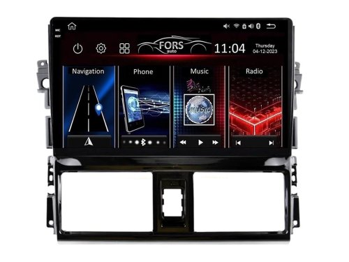 Штатна магнітола FORS.auto FS 2 PRO для Toyota Vios (2+32Gb, 10") 2014-2016
