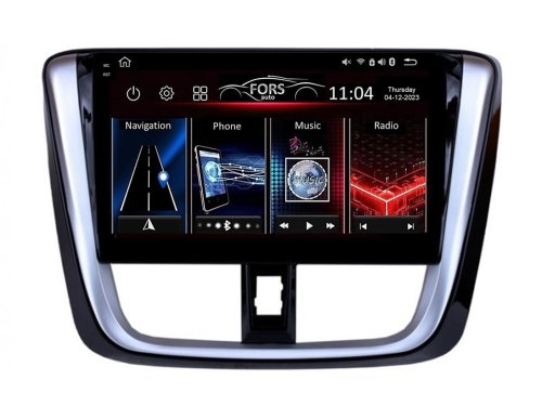 Штатна магнітола FORS.auto FS 2 PRO для Toyota Yaris (2+32Gb, 10") 2014-2017