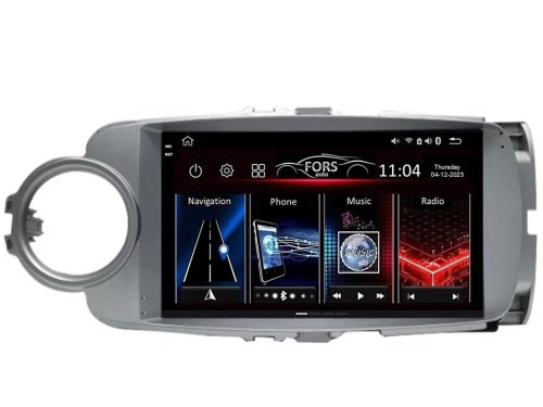 Штатна магнітола FORS.auto FS 2 PRO для Toyota Yaris/Vitz (2+32Gb, 9") 2010-2014