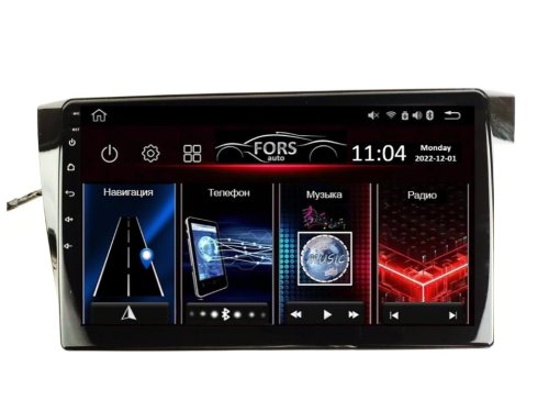Штатная магнитола FORS.auto FS 2 PRO для Volkswagen Bora 2016-2018