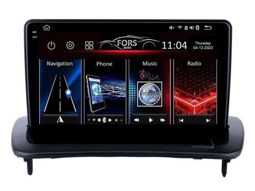 Штатная магнитола FORS.auto FS 4 MAX для Volvo S40/2006-2013 C30/2004-2010 C70 (4+32Gb, 9")