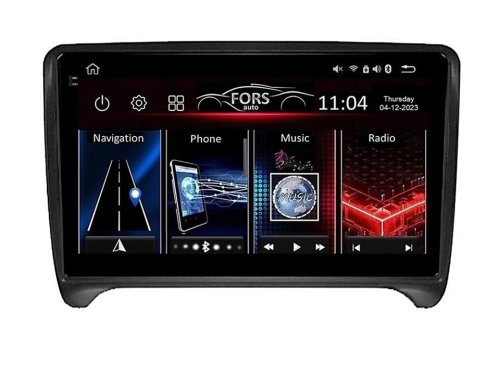 Штатная магнитола FORS.auto FS 4 PRO для Audi TT (4+64Gb, 9") 2006-2014