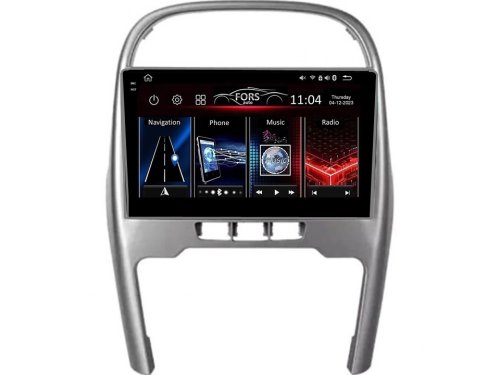 Штатная магнитола FORS.auto FS 4 PRO для Chery Tiggo 3 (4+64Gb, 10") 2014-2016
