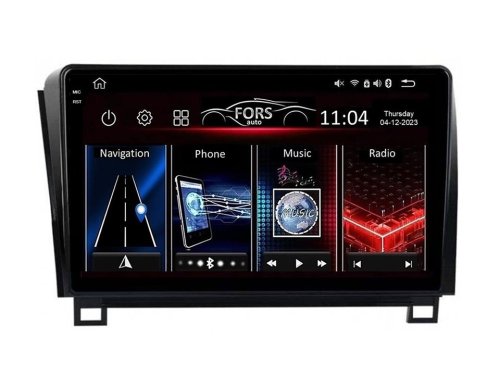Штатная магнитола FORS.auto FS 4 PRO для Toyota Tundra 2007-2013/Sequoia 2008-2015 (4+64Gb, 10")