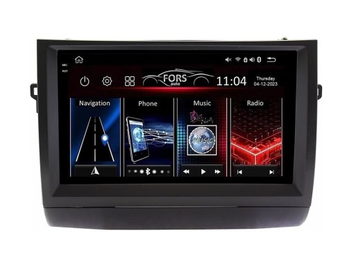 Штатная магнитола FORS.auto FS 6 MAX для Toyota Prius (6+128Gb, 9") 2002-2009