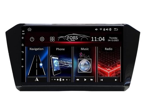 Штатна магнітола FORS.auto M300 для Volkswagen Passat B8 (3+32Gb, 10") 2014-2019
