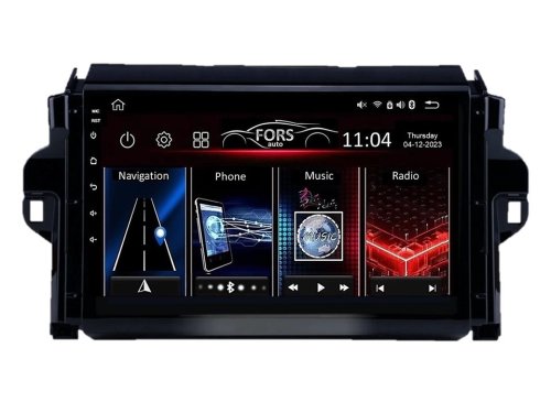 Штатная магнитола FORS.auto М300 для Toyota Fortuner (3+32Gb, 9") 2015-2020