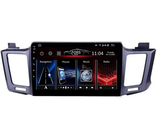 Штатна магнітола FORS.auto М300 для Toyota RAV4 (3+32Gb, 10") 2013-2017