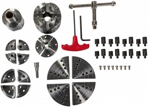 Токарный патрон 4-х кулачковый JET по дереву CK-2.75Z/S1 70 мм (комплект)