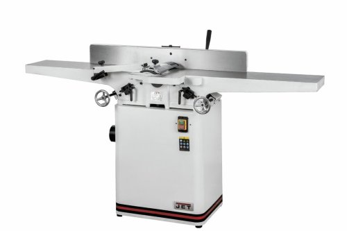 Фуговальный станок JET JJ-8HH-M : 230В 2,1(1.5)кВт.вал HELICAL ?=72мм,ш=20см3ножи 15х15х2 (2 М)