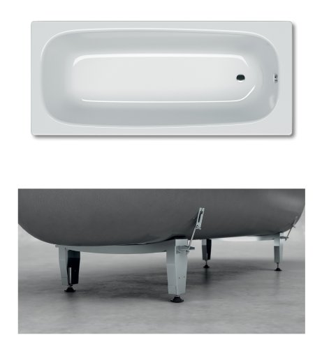 Ванна Koller Pool Universal, 150x70 с ножками B50HAH00E+APMROS100