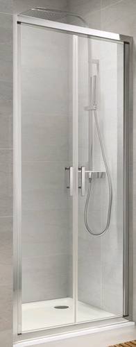 Душевые двери Koller Pool NEON двухсекционные 900x1900 мм стекло grape (ND90G)