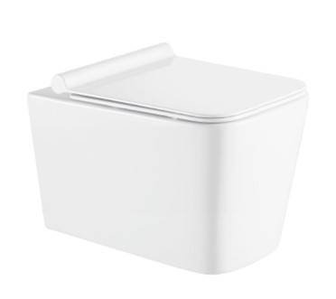 Подвесной унитаз Koller Pool KVADRO с сиденьем Soft-close (KR-0530-RW)