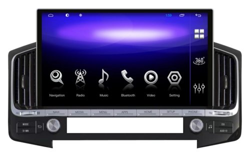 Штатна магнітола Torssen Toyota LC200 2016-2021 base 13.3'' 6/128 +360SU