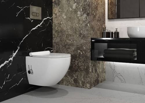 Унитаз подвесной с функцией биде Koller Pool Round PRO (RP-0500-RWB)