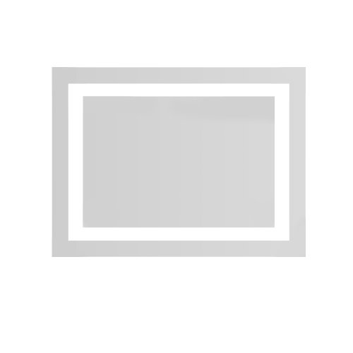 Зеркало подвесное прямоугольное VOLLE LUNA CUADRO 60*80см, с подсветкой, без выключателя (1648.531368)