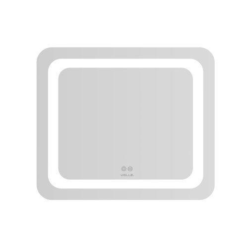 Зеркало подвесное прямоугольное VOLLE LUNA TANGA 60*70см, с подсветкой, подогревом и сенсорным выключателем (1648.521467)