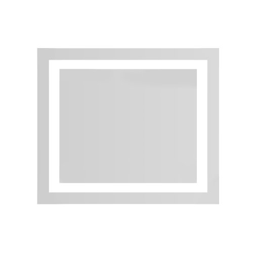 Зеркало подвесное прямоугольное VOLLE LUNA CUADRO 70*80см, с подсветкой, без выключателя (1648.531378)