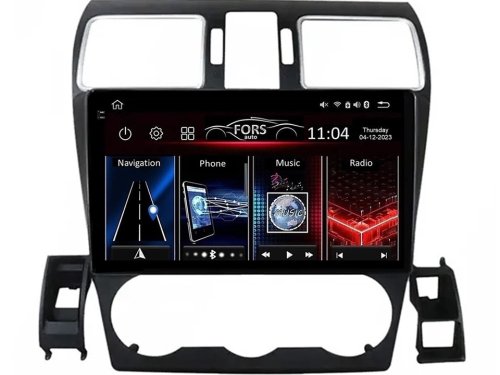 Штатная магнитола FORS.auto FS 6 MAX для Subaru Impreza/Forester (6+128Gb, 9") 2012-2015