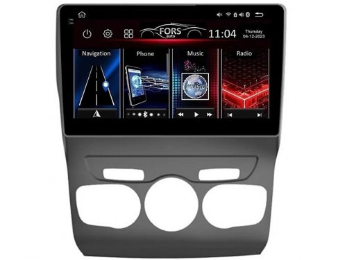 Штатна магнітола FORS.auto FS 6 MAX для Citroen C4L (6+128Gb, 10") 2013-2016