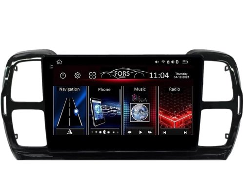Штатная магнитола FORS.auto FS 4 PRO для Citroen C5 Aircross (4+64Gb, 9") 2017-2021