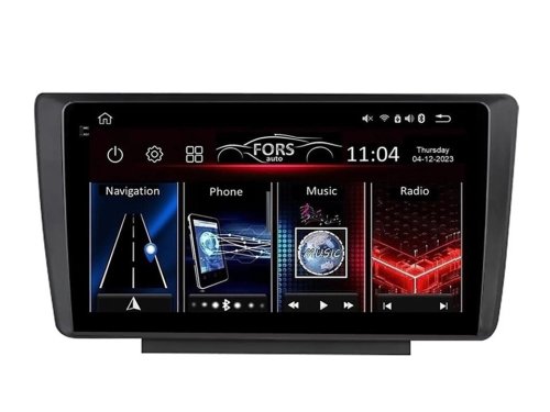 Штатна магнітола FORS.auto FS 4 MAX для Skoda Octavia (4+32Gb, 9") 2004-2014