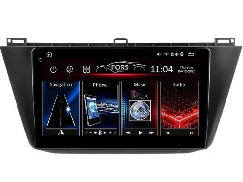 Штатная магнитола FORS.auto FS 6 MAX для Volkswagen Tiguan (6+128Gb, 10") 2016-2020