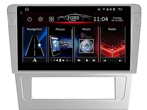 Штатная магнитола FORS.auto FS 4 MAX для Volkswagen Passat B7 (4+32Gb, 9") 2005-2011