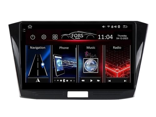 Штатная магнитола FORS.auto FS 4 PRO для Volkswagen Passat (4+64Gb, 10") 2011-2015