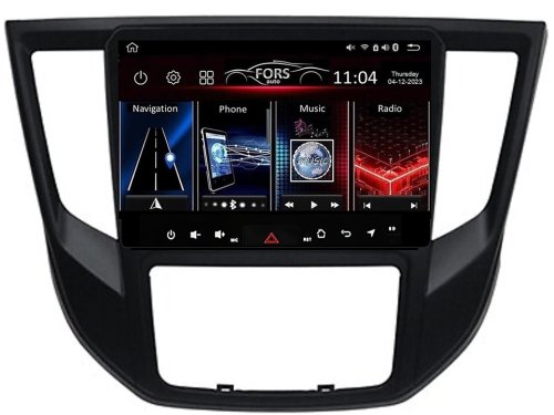 Штатная магнитола FORS.auto FS 6 MAX для Mitsubishi Grand Lancer (6+128Gb, 9") 2017-2019