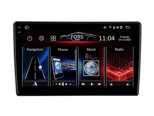 Штатная магнитола FORS.auto FS 6 MAX для Mitsubishi Outlander (6+128Gb, 9") 2002-2008