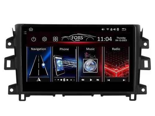 Штатная магнитола FORS.auto FS 4 MAX для Nissan Navara (4+32Gb, 9") 2011-2016