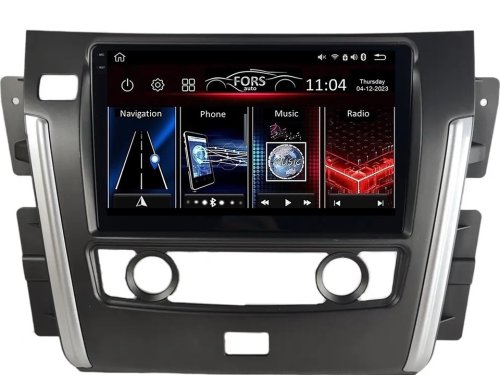 Штатная магнитола FORS.auto FS 4 MAX для Nissan Patrol Armada (4+32Gb, 9") 2016-2018
