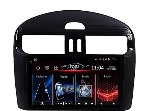 Штатна магнітола FORS.auto FS 4 PRO для Nissan Tiida (4+64Gb, 9") 2011-2015