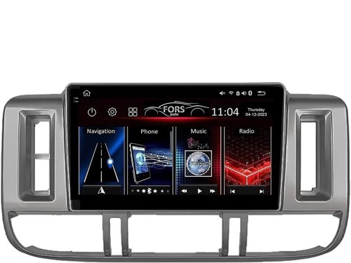 Штатная магнитола FORS.auto FS 4 PRO для Nissan Tiida (4+64Gb, 9") 2006