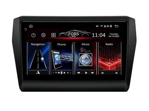 Штатная магнитола FORS.auto FS 4 MAX для Suzuki Swift (4+32Gb, 10") 2016-2020