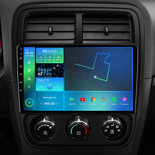 Штатная магнитола Torssen Dodge Caliber PM (2009-2013) F9464 4G Carplay DSP