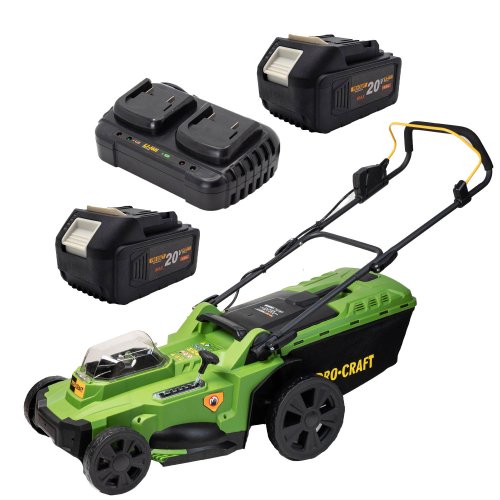 Аккумуляторная газонокосилка Procraft PLM22 + 2 акб 4Ач + ЗП charger20/2