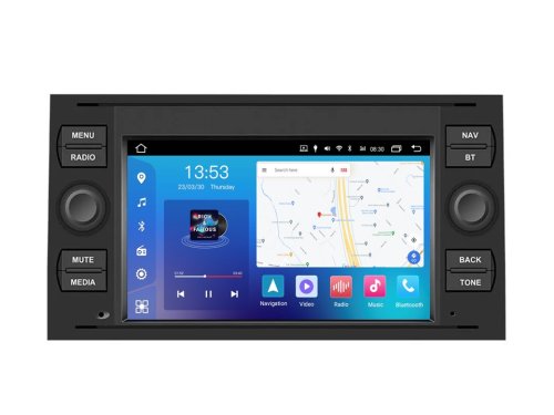 Штатная магнитола FORS.auto FS 2 PRO-FDBK Ford Focus/Mondeo/S-Max/C-Max/Kuga/Fiesta/Fusion (2+32Gb, 7", black) 2005-2011