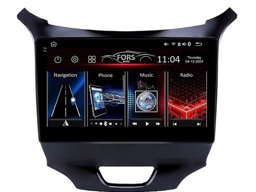 Штатная магнитола FORS.auto FS 4 MAX для Chevrolet Cruze (4+32Gb, 9") 2015-2020