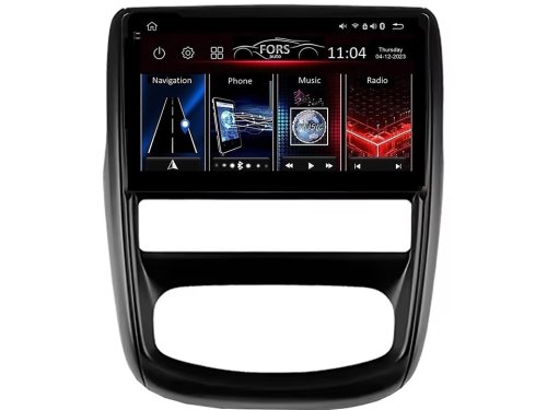 Штатна магнітола FORS.auto FS 4 MAX для Renault Duster (4+32Gb, 9") 2012-2019