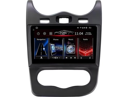 Штатная магнитола FORS.auto FS 4 MAX для Renault Sandero (4+32Gb, 10") 2013-2014