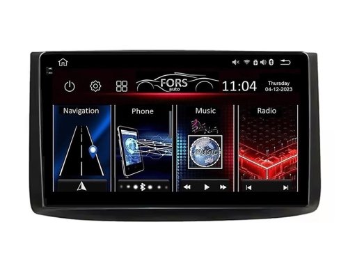Штатна магнітола FORS.auto FS 4 PRO для Chevrolet Epica/Lova/Captiva/Gentra/Aveo (4+64Gb, 9") 2006-2011