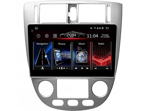 Штатная магнитола FORS.auto FS 4 PRO для Chevrolet Lacetti 2004-2013/Buick Excelle 2004-2007 (4+64Gb, 10", Auto AC)