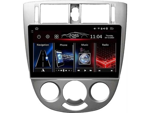Штатная магнитола FORS.auto FS 4 PRO для Chevrolet Lacetti 2004-2013/Buick Excelle 2004-2007 (4+64Gb, 10", Manual AC)