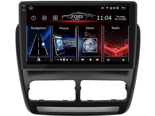 Штатная магнитола FORS.auto FS 4 PRO для Fiat Doblo 263 (4+64Gb, 10") 2009-2015