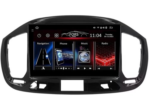 Штатная магнитола FORS.auto FS 4 PRO для Fiat Uno (4+64Gb, 9") 2015-2019